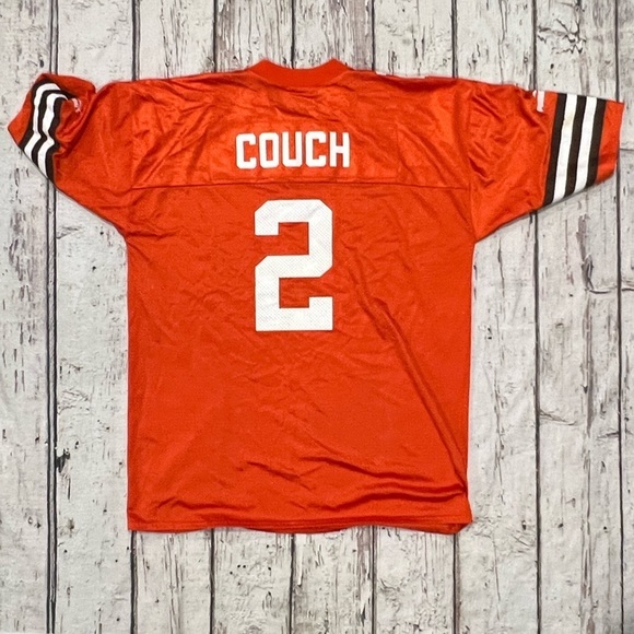 Tim Couch Cleveland Browns Puma NFL Football Sports Jersey Men's XL - Picture 2 of 7
